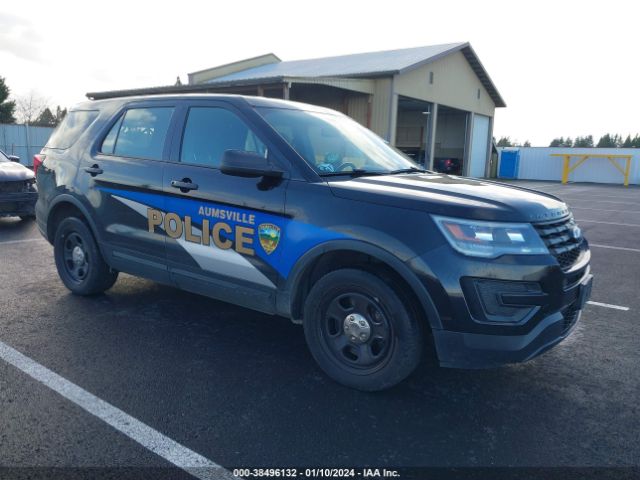 FORD POLICE INTERCEPTOR UTILITY 2019 1fm5k8at0kgb45763