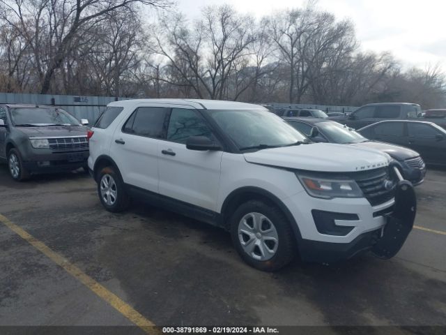 FORD POLICE INTERCEPTOR UTILITY 2018 1fm5k8at1jgb12916