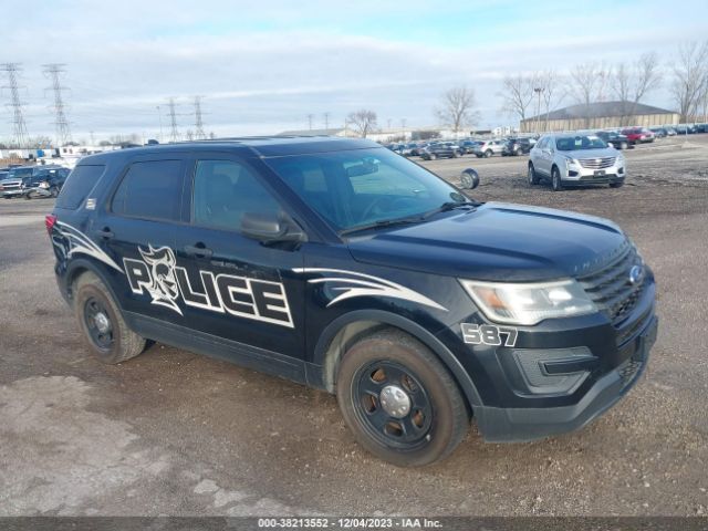 FORD UTILITY POLICE INTERCEPTOR 2017 1fm5k8at5hga62757