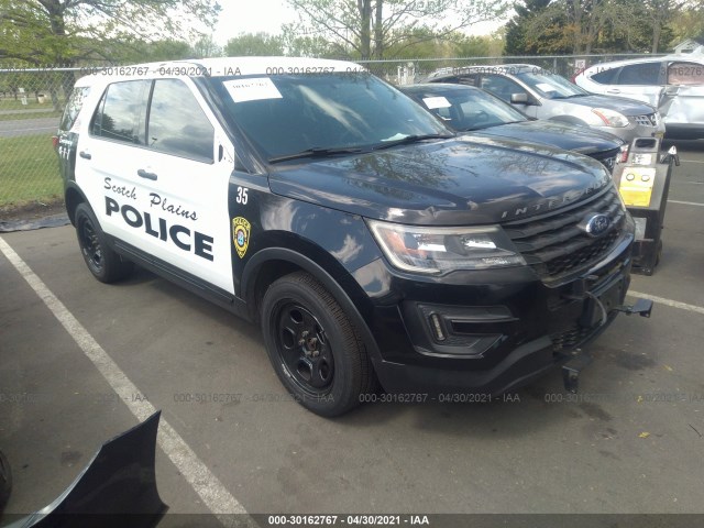 FORD POLICE INTERCEPTOR 2017 1fm5k8at6hgb40771