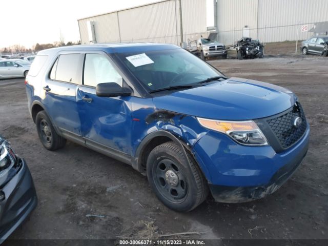 FORD UTILITY POLICE INTERCEPTOR 2014 1fm5k8atxegc50167