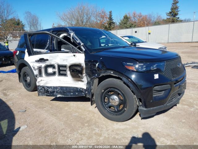 FORD POLICE INTERCEPTOR UTILITY 2020 1fm5k8aw0lgc64313