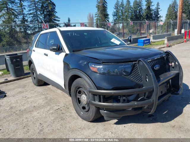 FORD POLICE INTERCEPTOR UTILITY 2021 1fm5k8aw0mna02062