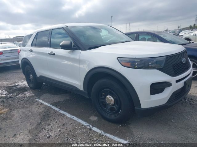 FORD POLICE INTERCEPTOR UTILITY 2020 1fm5k8aw7lgb43987