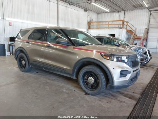 FORD POLICE INTERCEPTOR UTILITY 2020 1fm5k8aw7lgd01891