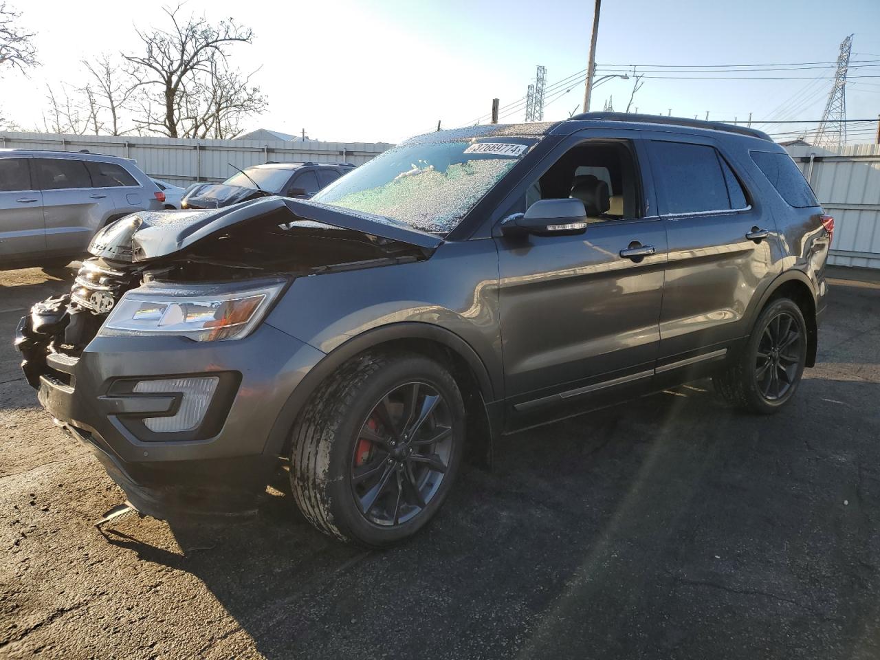 FORD EXPLORER 2017 1fm5k8d80hgc19425