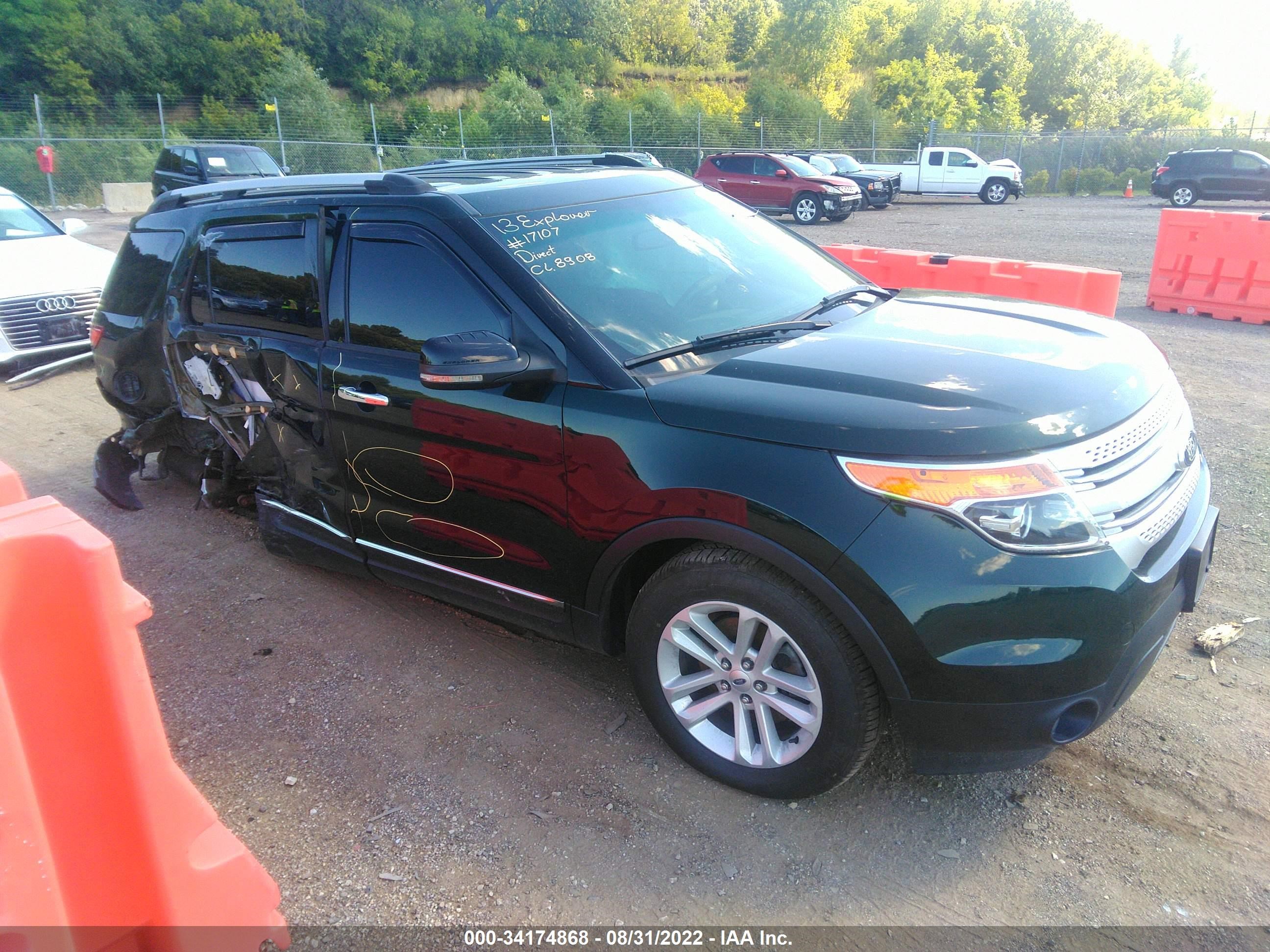 FORD EXPLORER 2013 1fm5k8d81dga24833