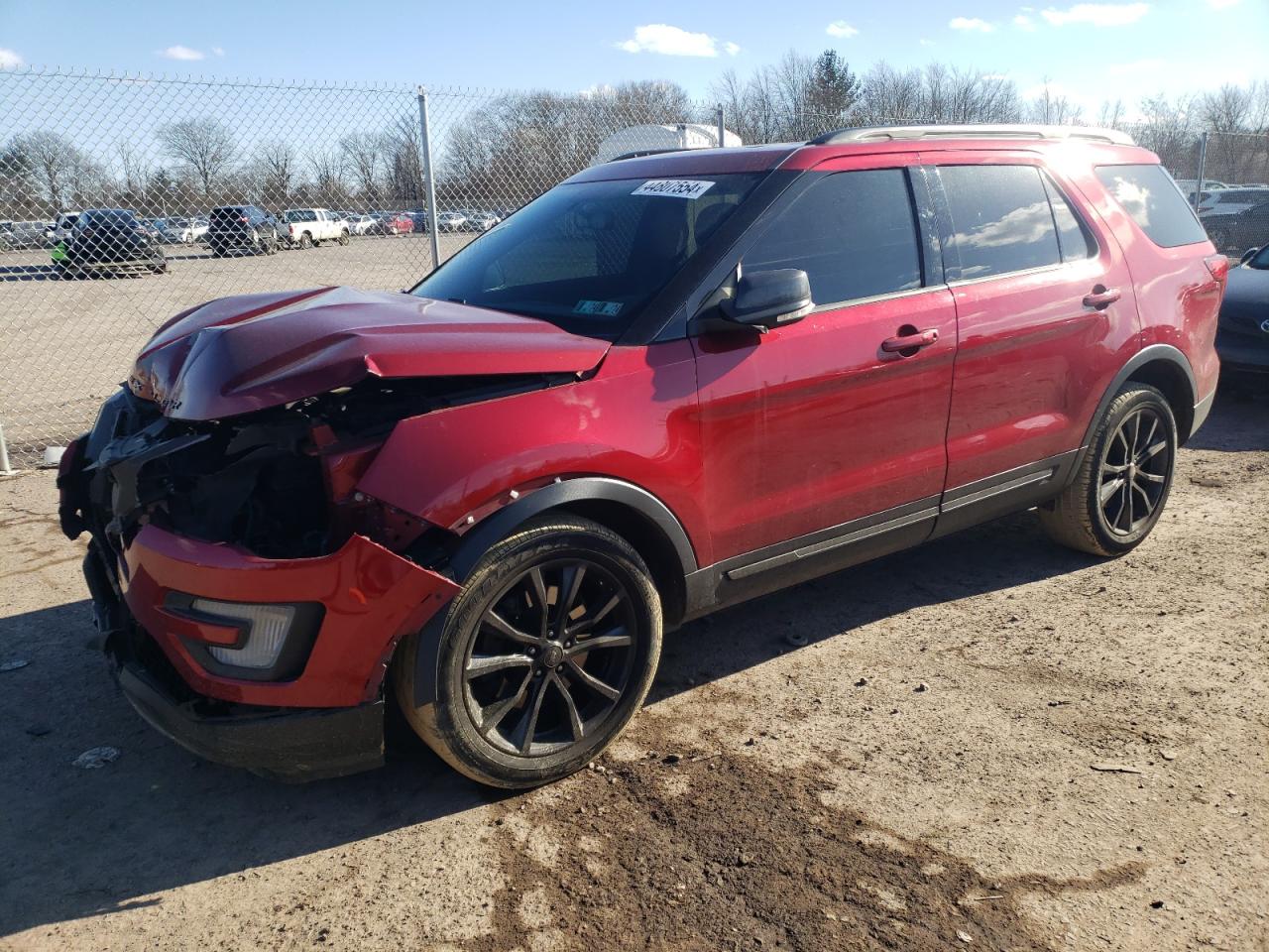 FORD EXPLORER 2017 1fm5k8d81hgc12337