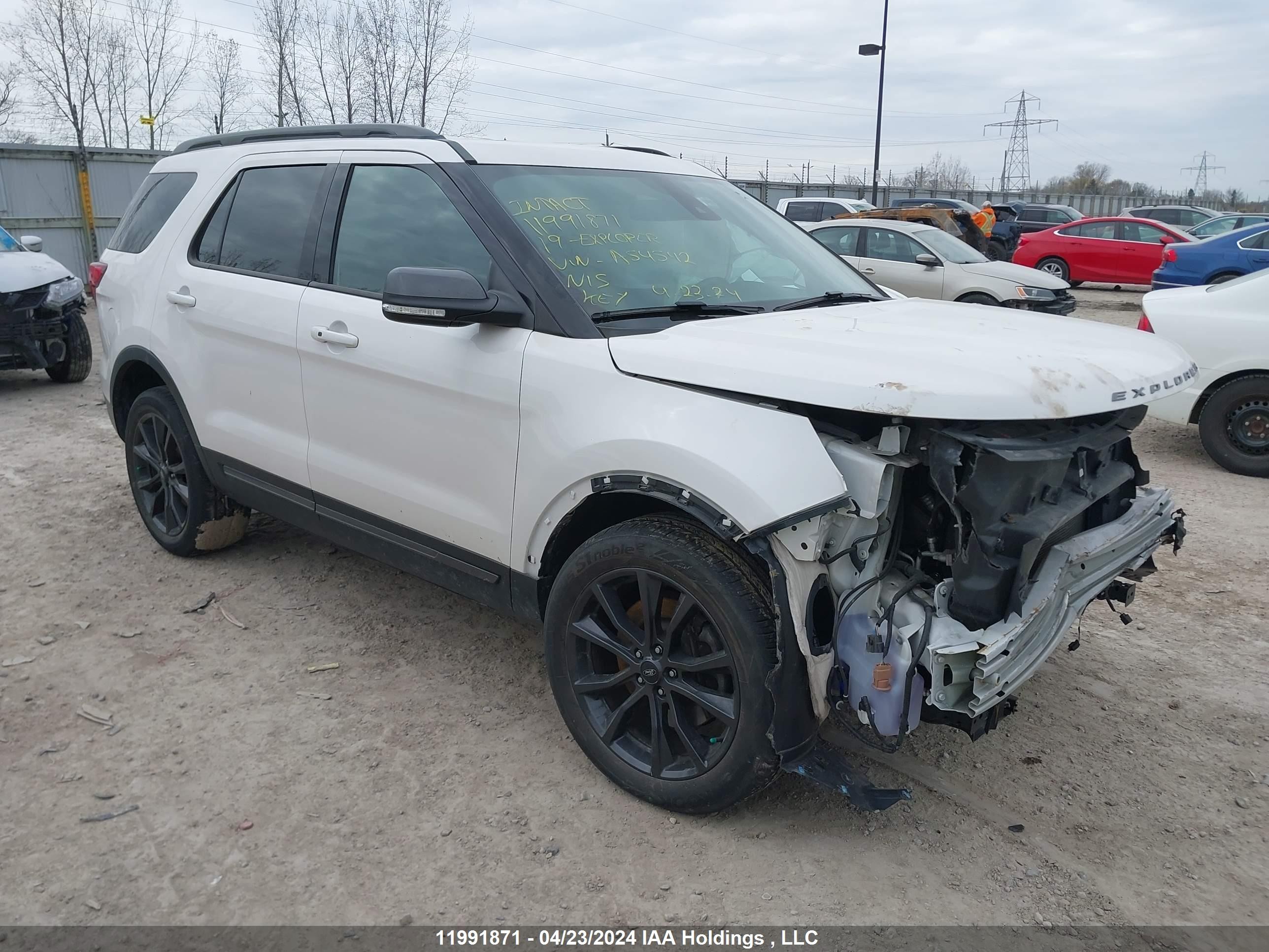 FORD EXPLORER 2019 1fm5k8d81kga54542