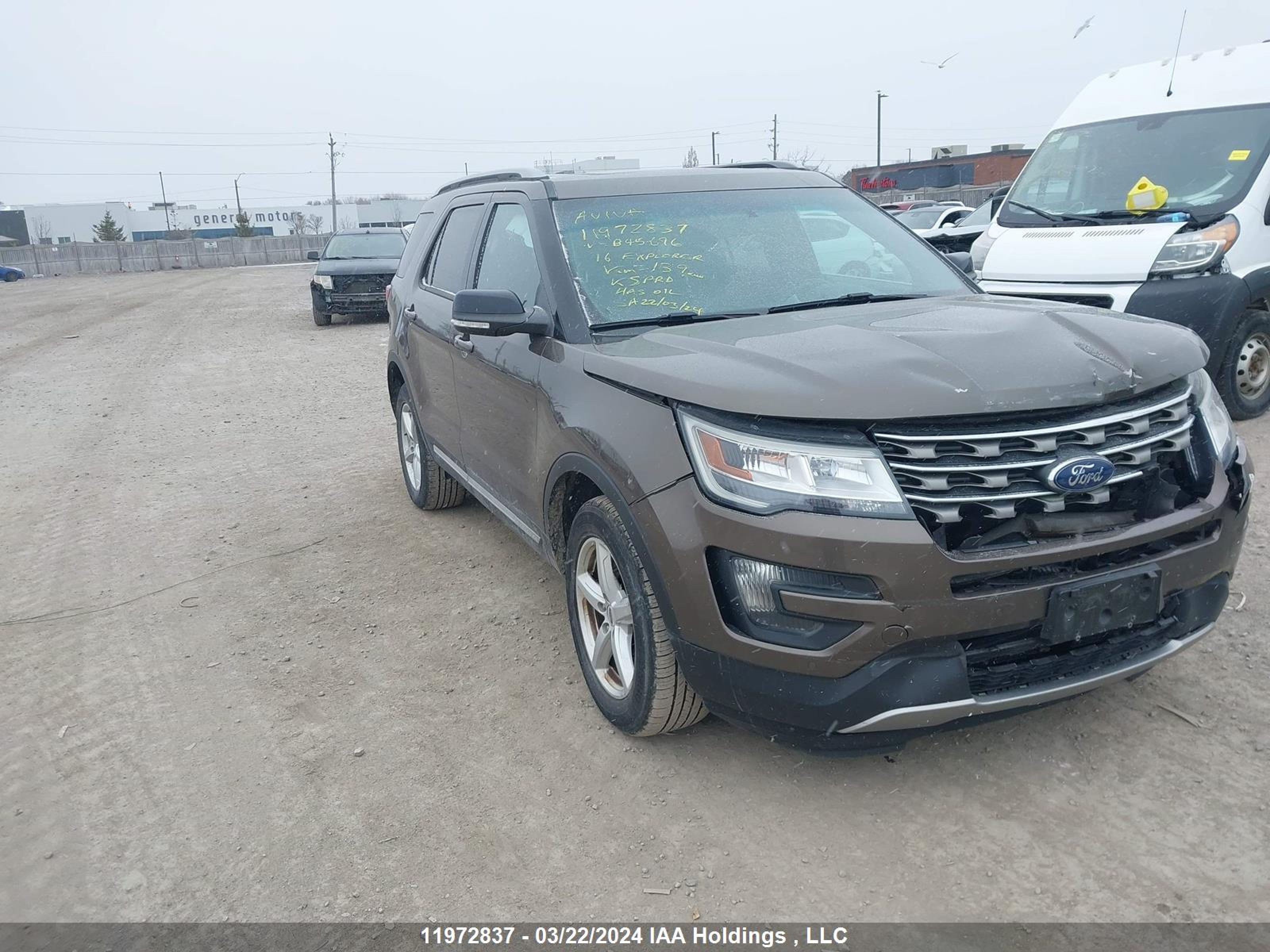 FORD EXPLORER 2016 1fm5k8d82ggb45696