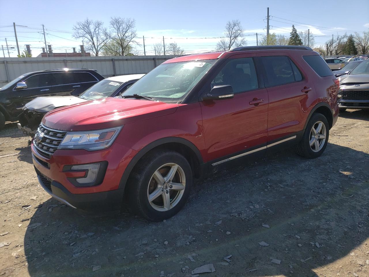 FORD EXPLORER 2017 1fm5k8d82hge36149