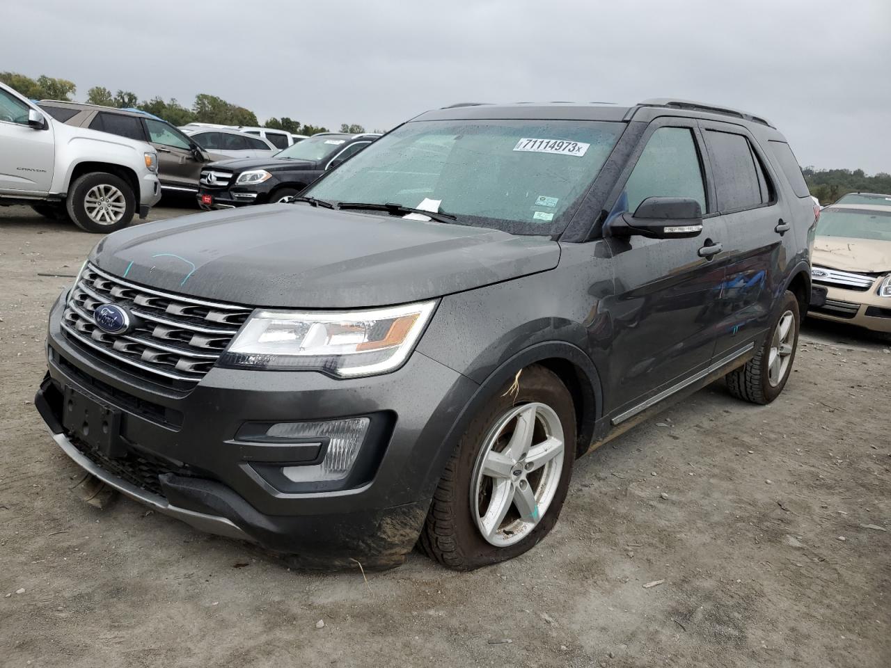 FORD EXPLORER 2017 1fm5k8d84hga33600