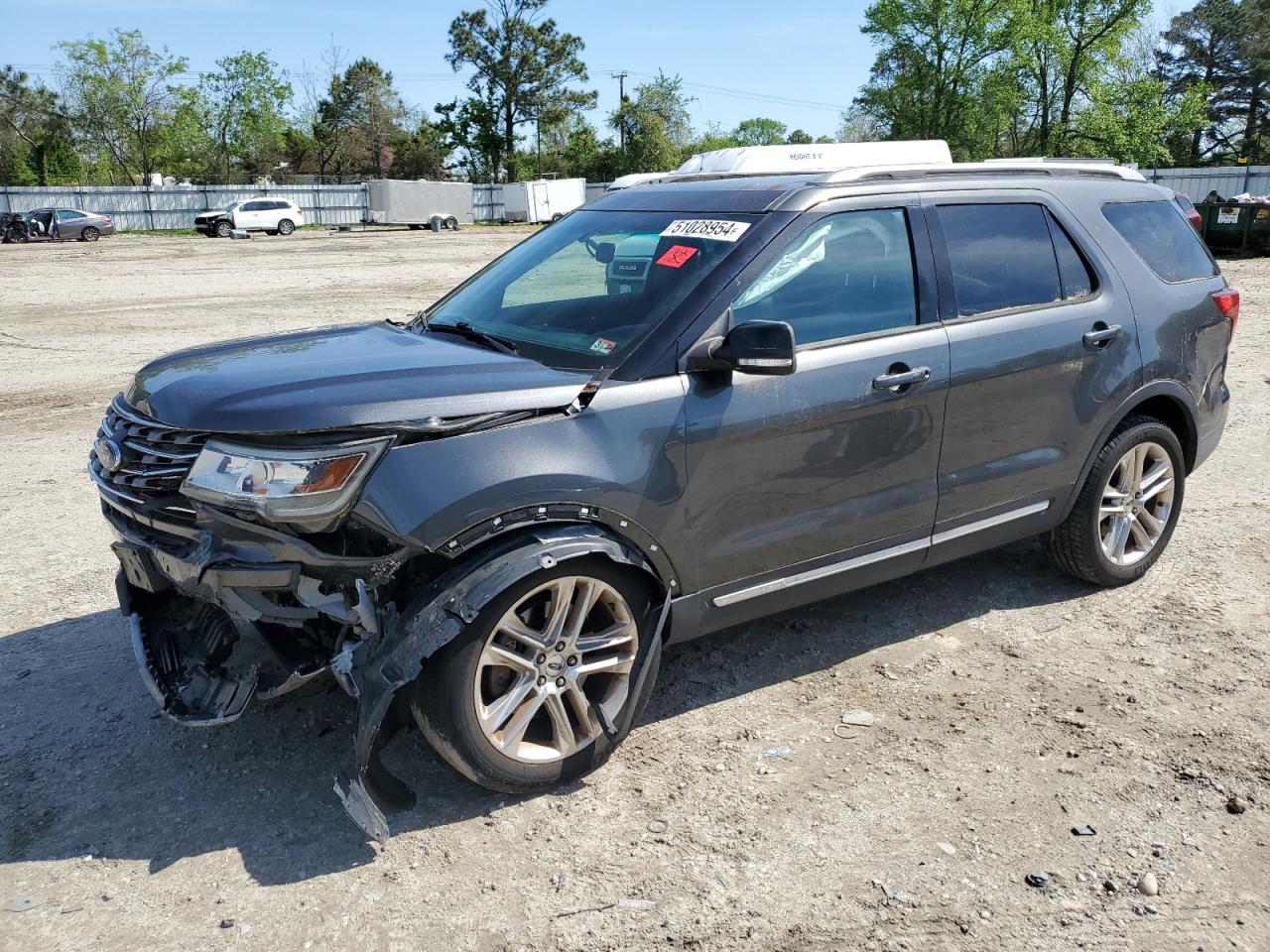 FORD EXPLORER 2017 1fm5k8d84hga72526