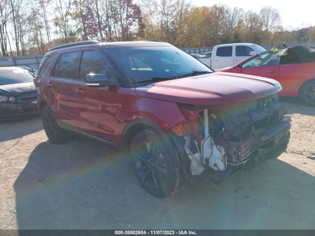 FORD EXPLORER 2017 1fm5k8d84hga73322