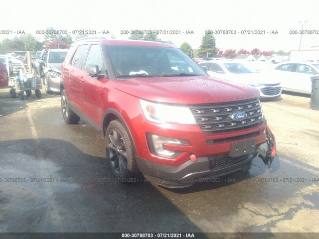 FORD EXPLORER 2017 1fm5k8d86hga08374