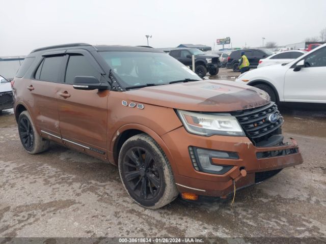 FORD EXPLORER 2017 1fm5k8d86hgb79223