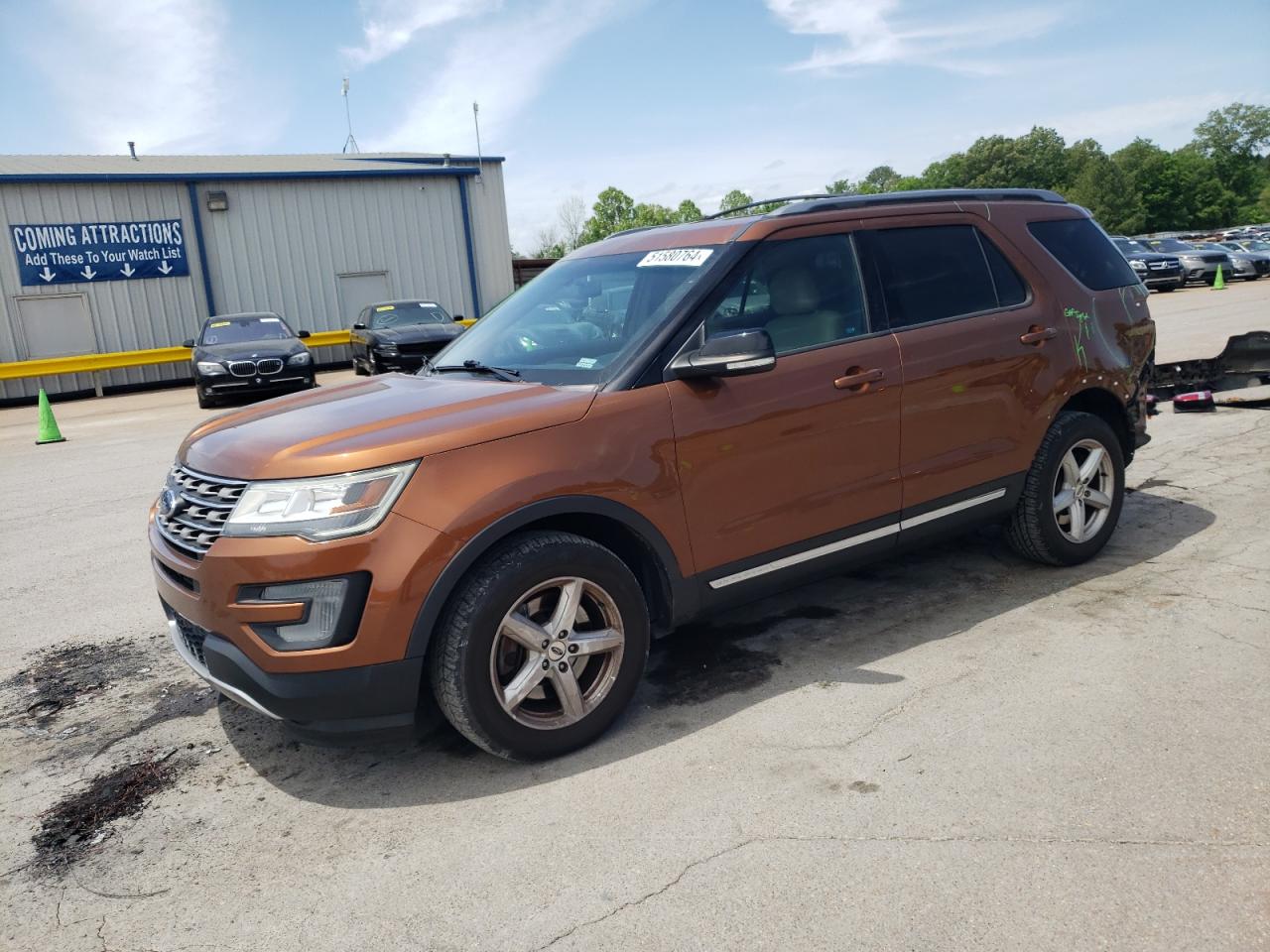 FORD EXPLORER 2017 1fm5k8d86hgc37153