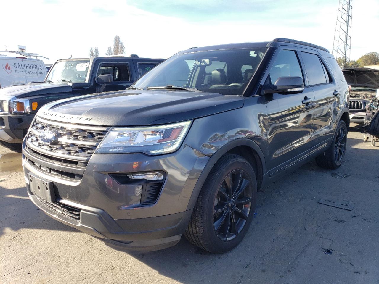 FORD EXPLORER 2018 1fm5k8d87jga04307