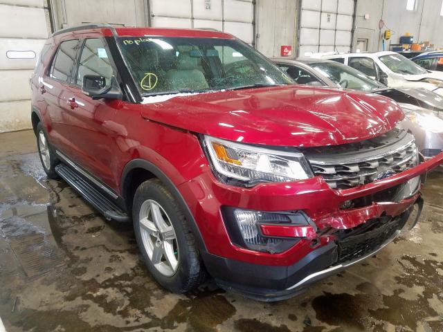 FORD EXPLORER X 2016 1fm5k8d88gga49622