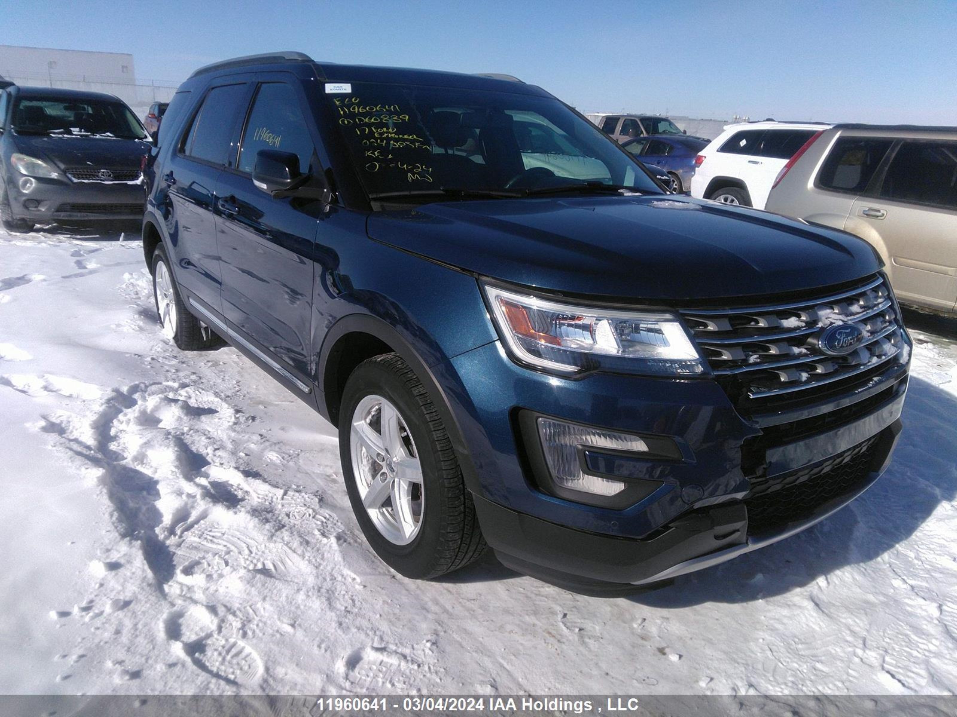 FORD EXPLORER 2017 1fm5k8d88hgd60839