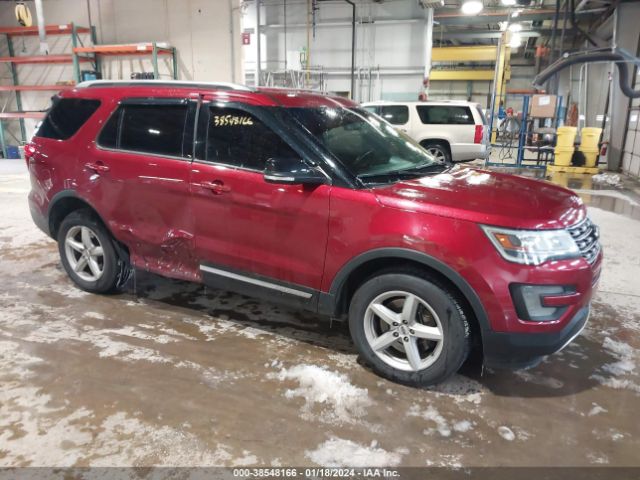 FORD EXPLORER 2017 1fm5k8dh3hgb61813