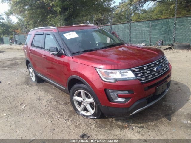 FORD EXPLORER 2017 1fm5k8dh4hgb05251