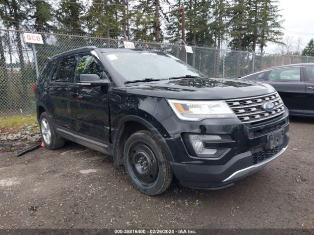 FORD EXPLORER 2017 1fm5k8dh4hgb57575