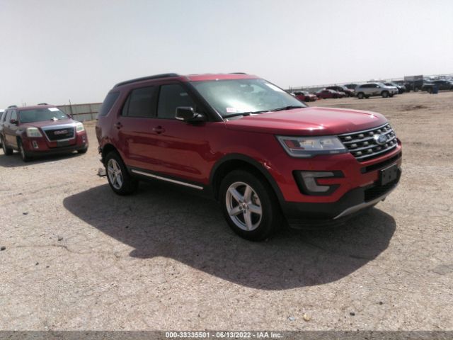 FORD EXPLORER 2017 1fm5k8dh6hgd40282