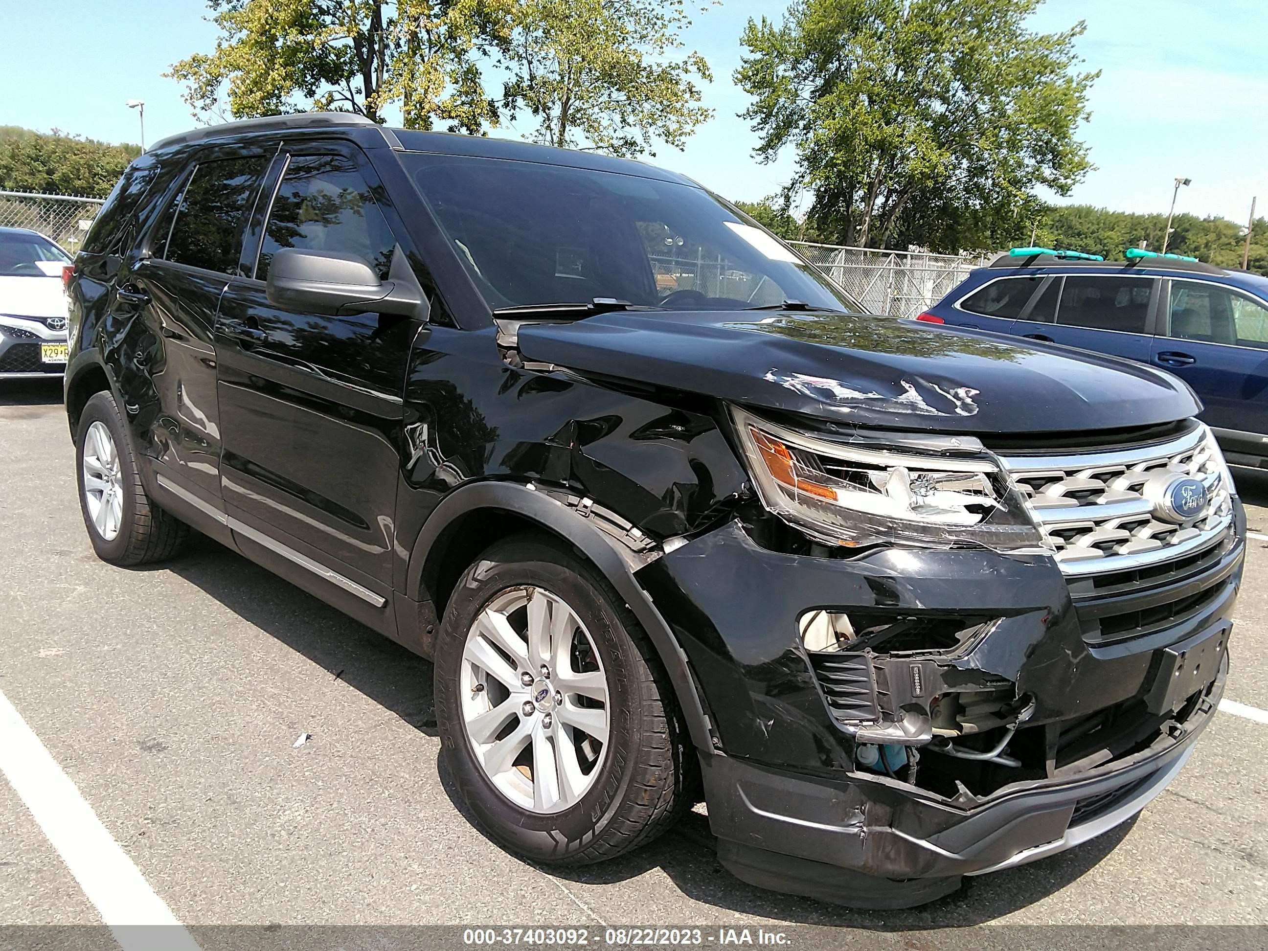 FORD EXPLORER 2018 1fm5k8dh7jga38828