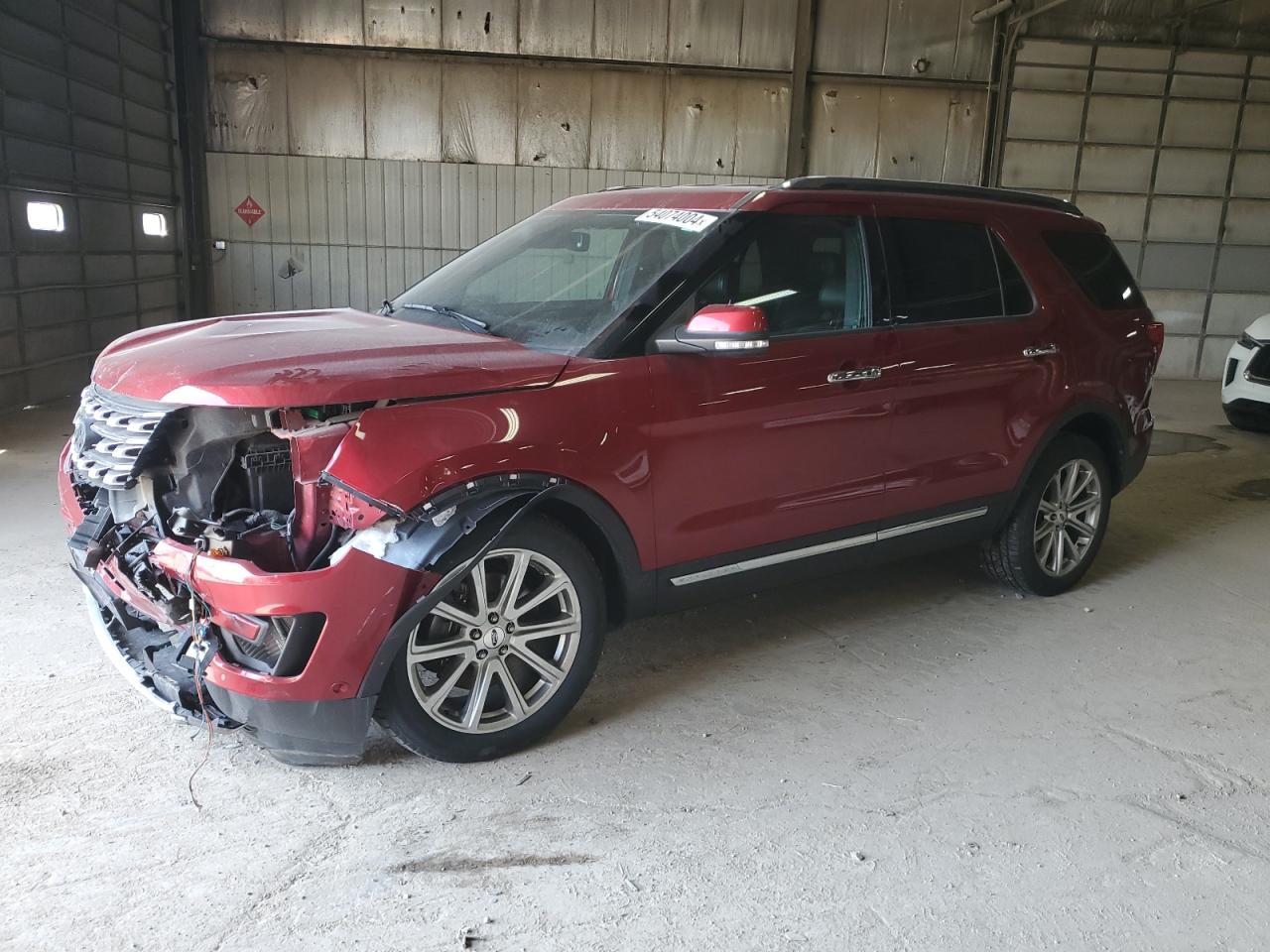 FORD EXPLORER 2017 1fm5k8f80hge23588