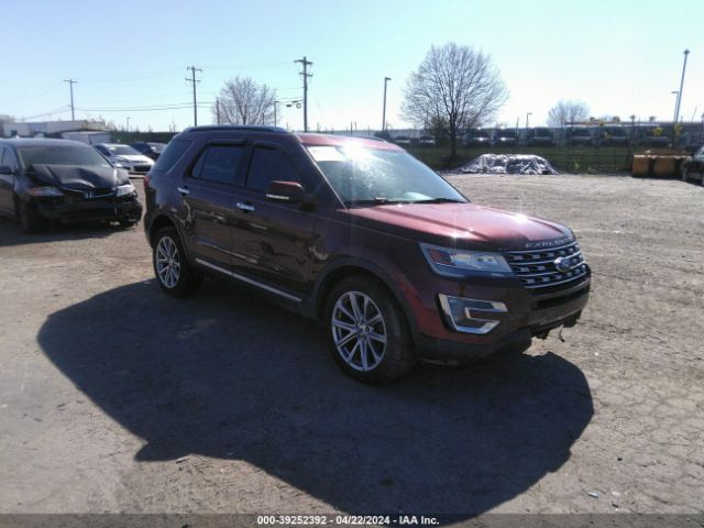 FORD EXPLORER 2016 1fm5k8f82gga27600