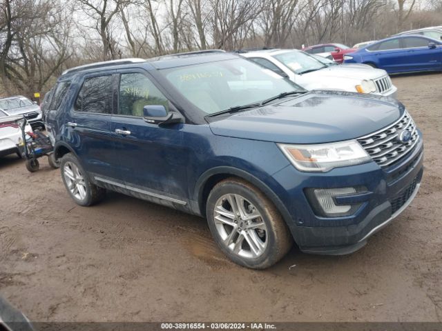 FORD EXPLORER 2017 1fm5k8f82hge21261