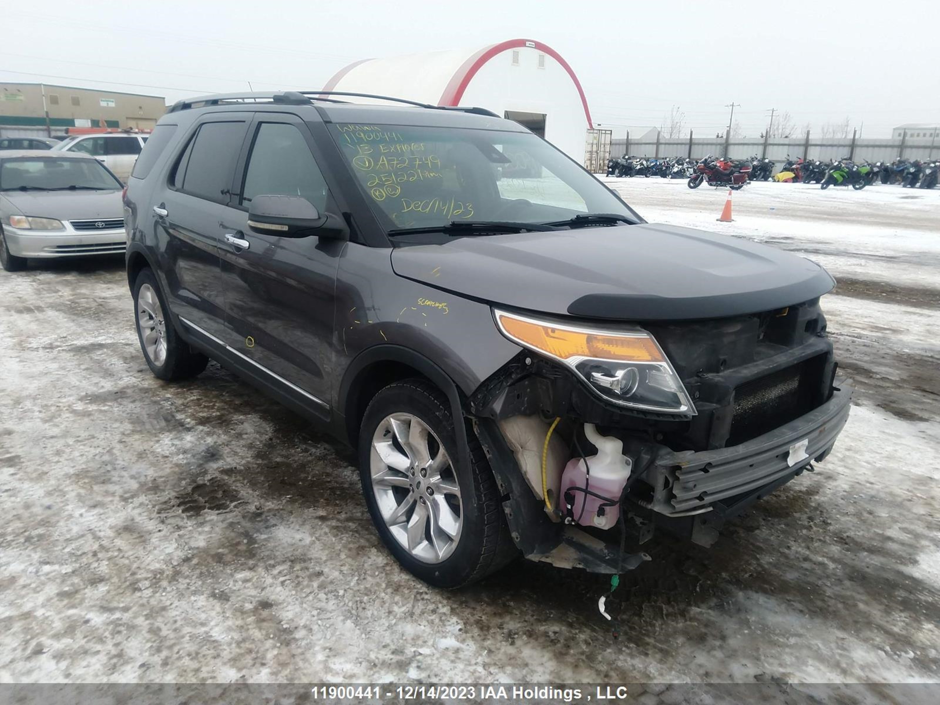 FORD EXPLORER 2013 1fm5k8f83dga72749