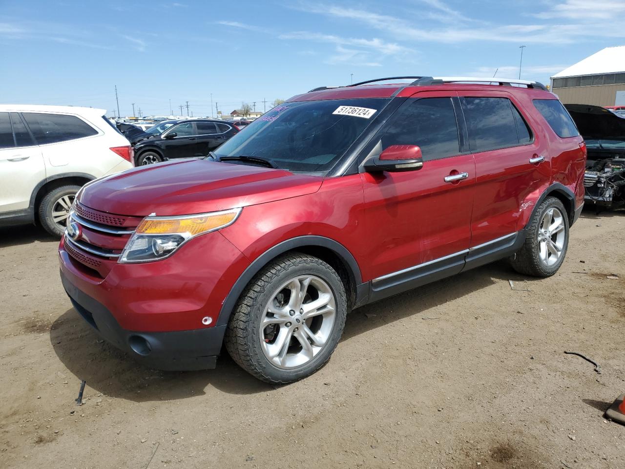 FORD EXPLORER 2013 1fm5k8f83dgb89456