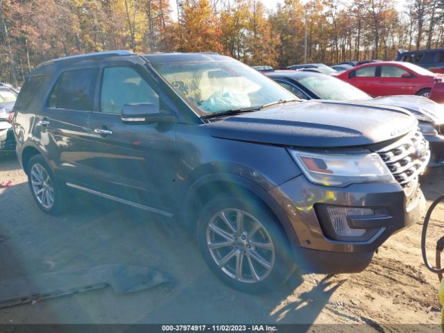 FORD EXPLORER 2017 1fm5k8f83hga55598