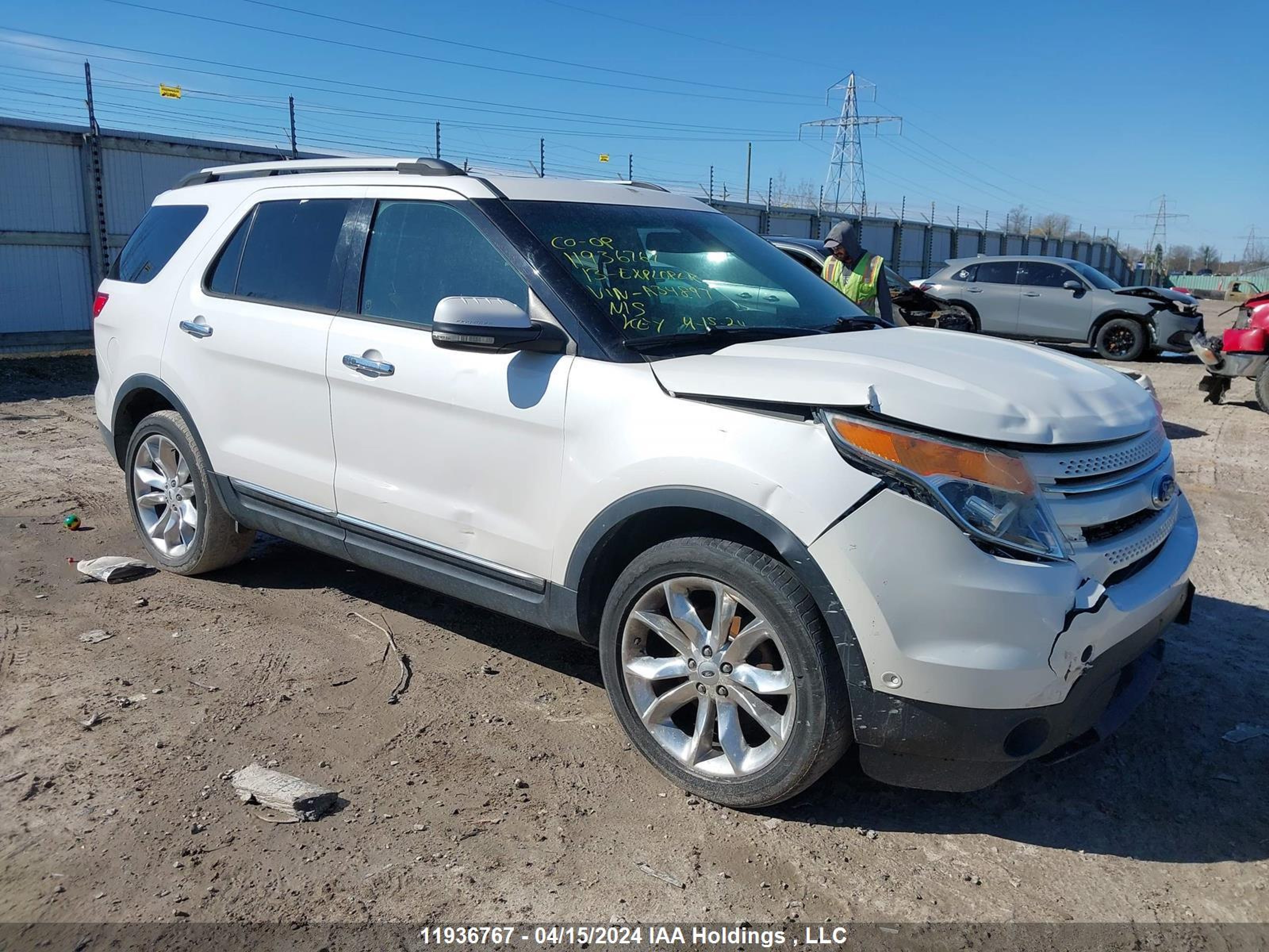 FORD EXPLORER 2013 1fm5k8f84dga34897