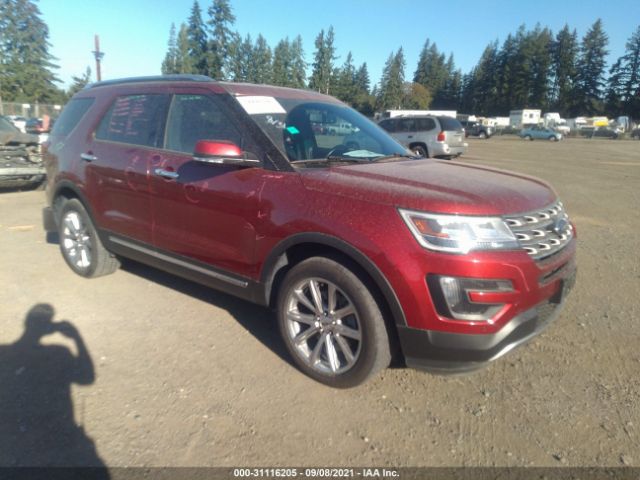 FORD EXPLORER 2016 1fm5k8f84gga45418