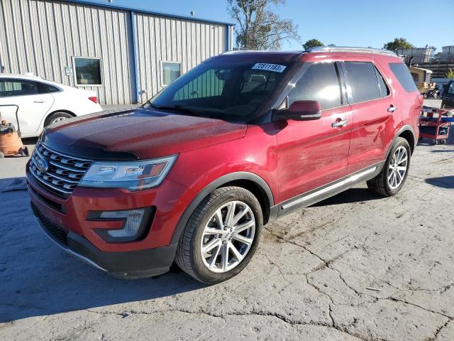 FORD EXPLORER 2017 1fm5k8f84hga23534