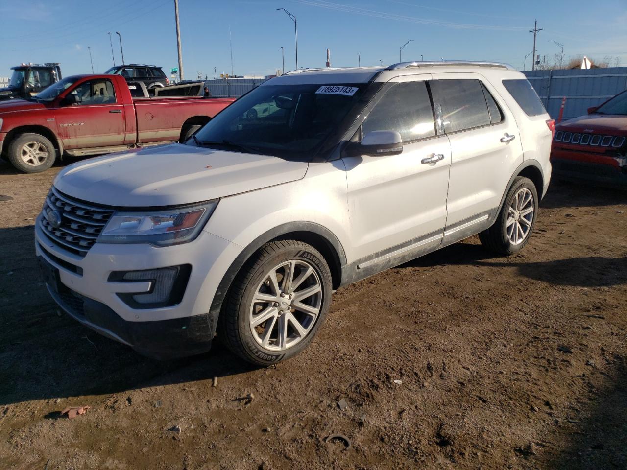 FORD EXPLORER 2017 1fm5k8f85hgb91151