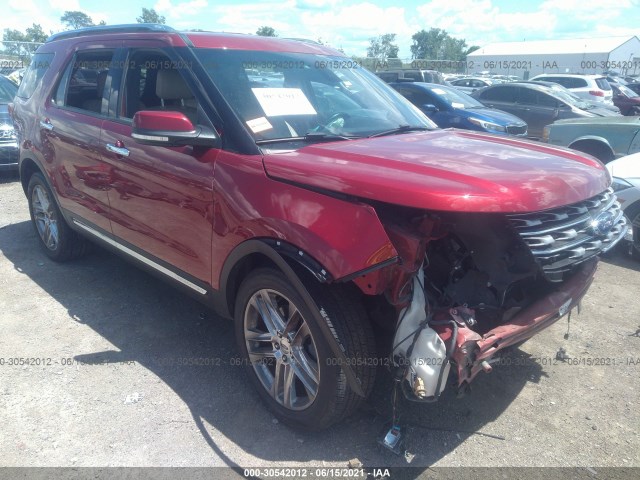 FORD EXPLORER 2016 1fm5k8f86gga13571