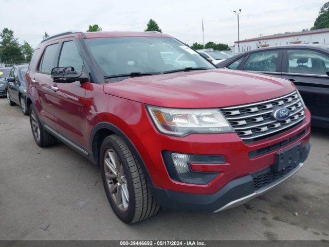 FORD EXPLORER 2016 1fm5k8f86gga19791