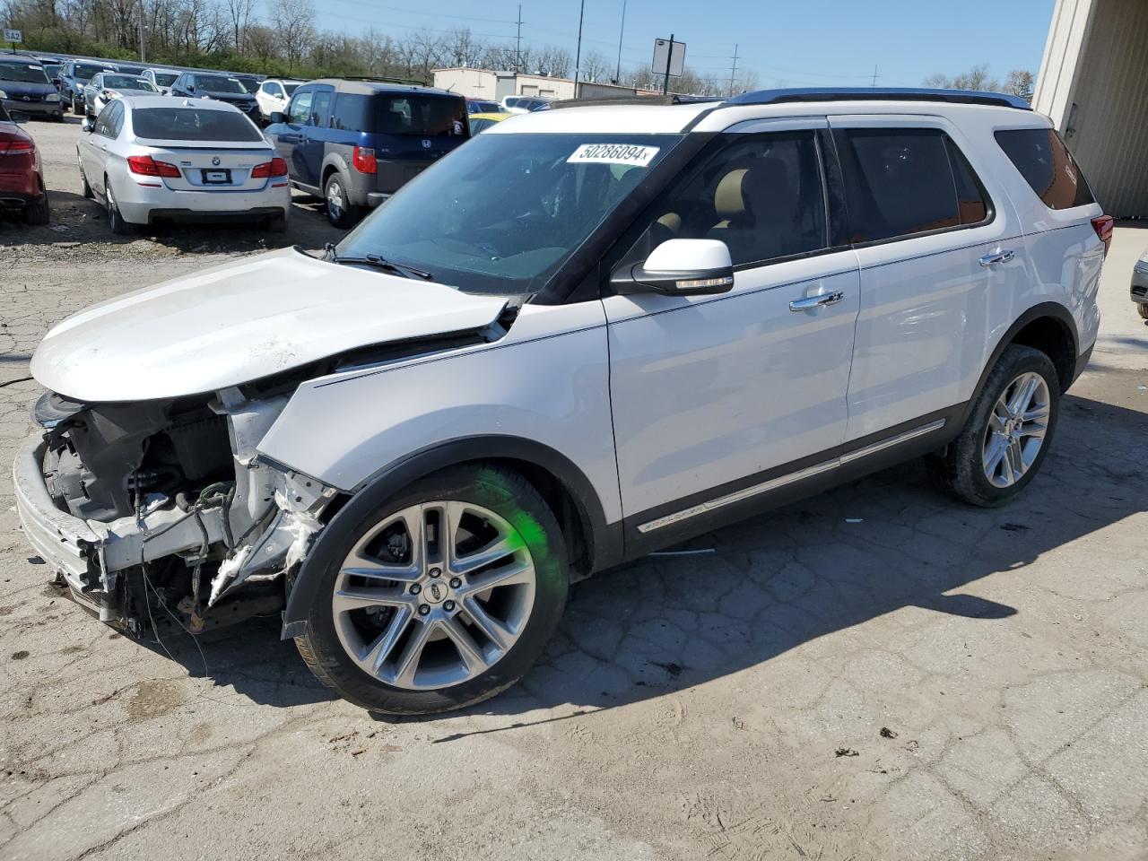 FORD EXPLORER 2017 1fm5k8f86hga74632