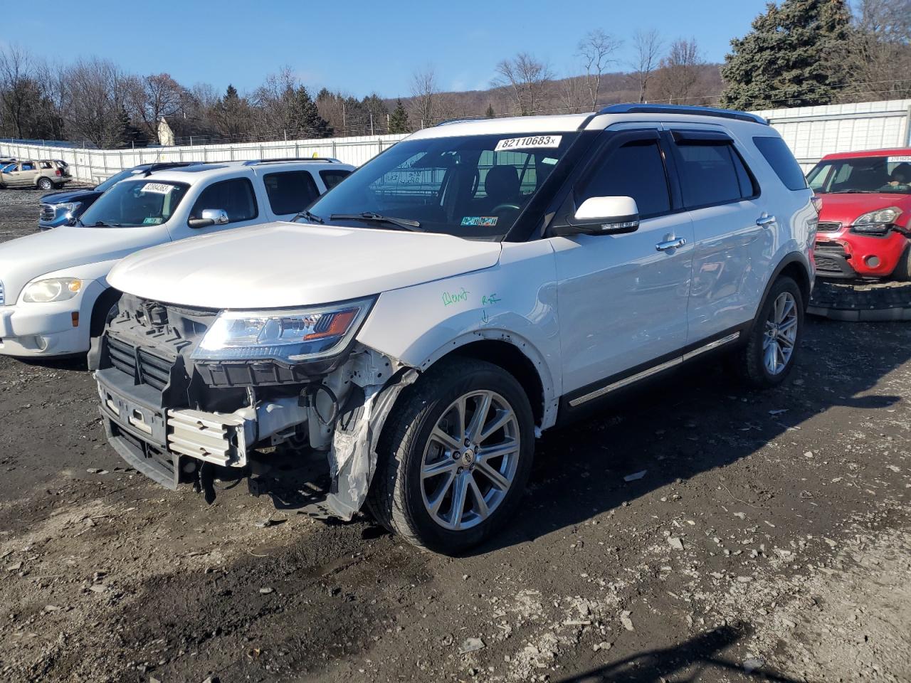 FORD EXPLORER 2017 1fm5k8f86hge32375