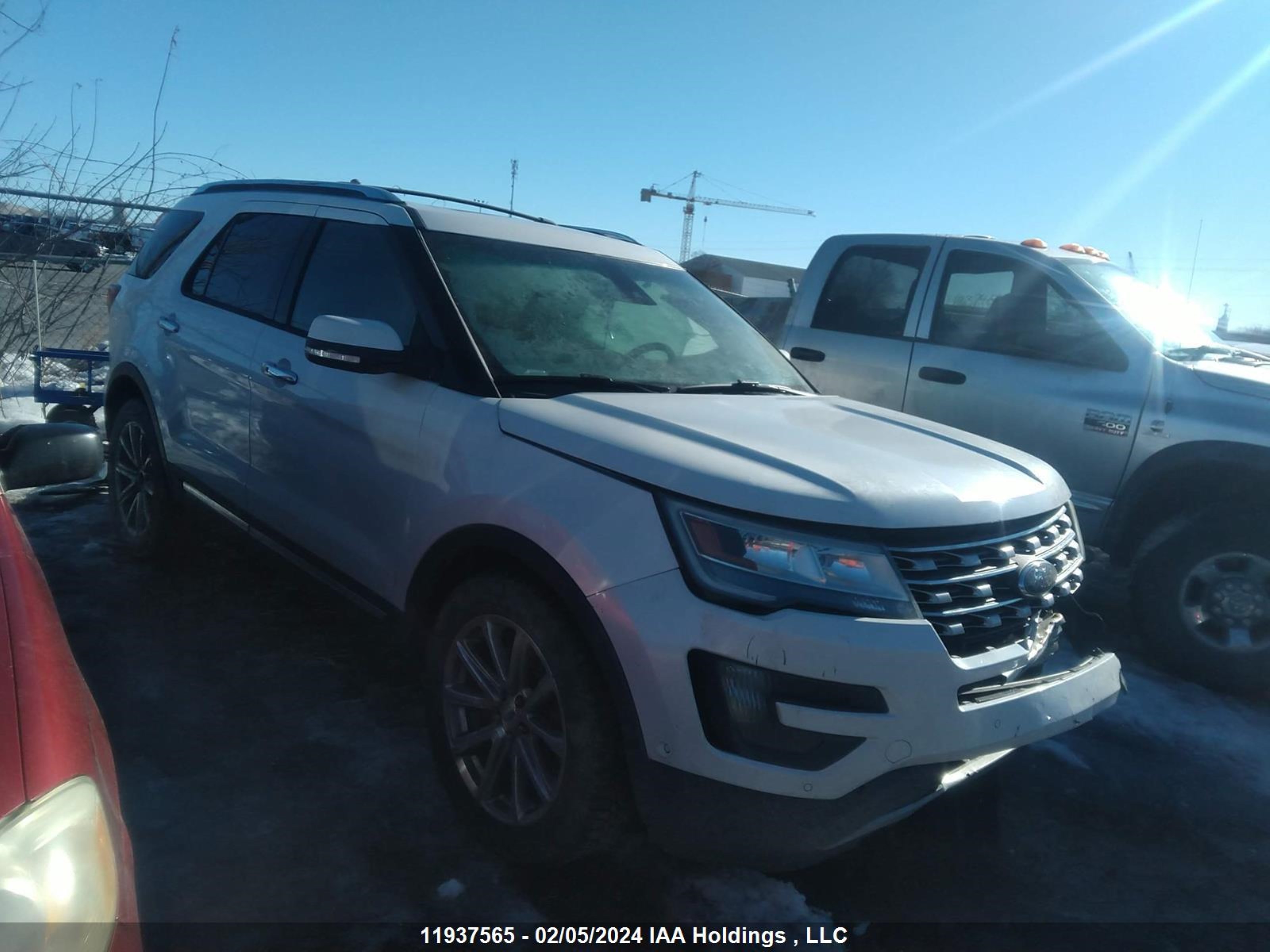 FORD EXPLORER L 2016 1fm5k8f87gga05107