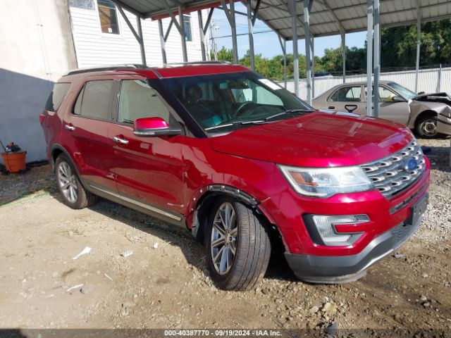 FORD EXPLORER 2016 1fm5k8f87ggb84474