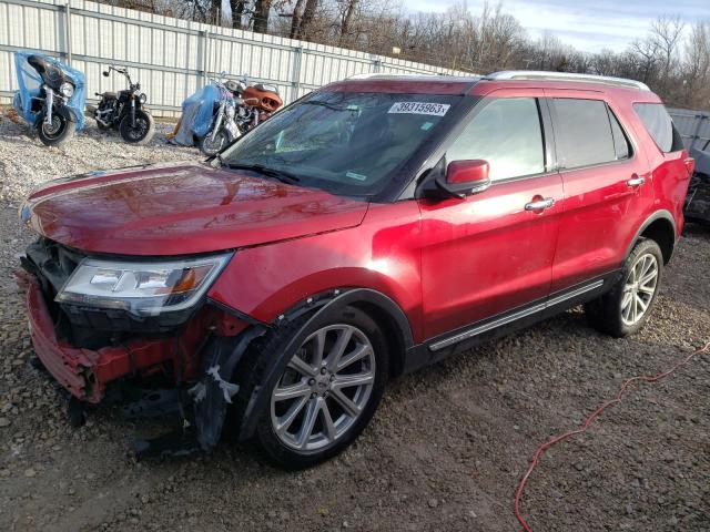 FORD EXPLORER L 2017 1fm5k8f87hga09661