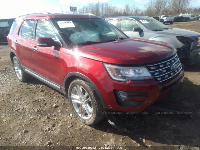 FORD EXPLORER 2016 1fm5k8f88gga16391