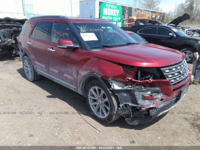 FORD EXPLORER 2016 1fm5k8f88gga36494