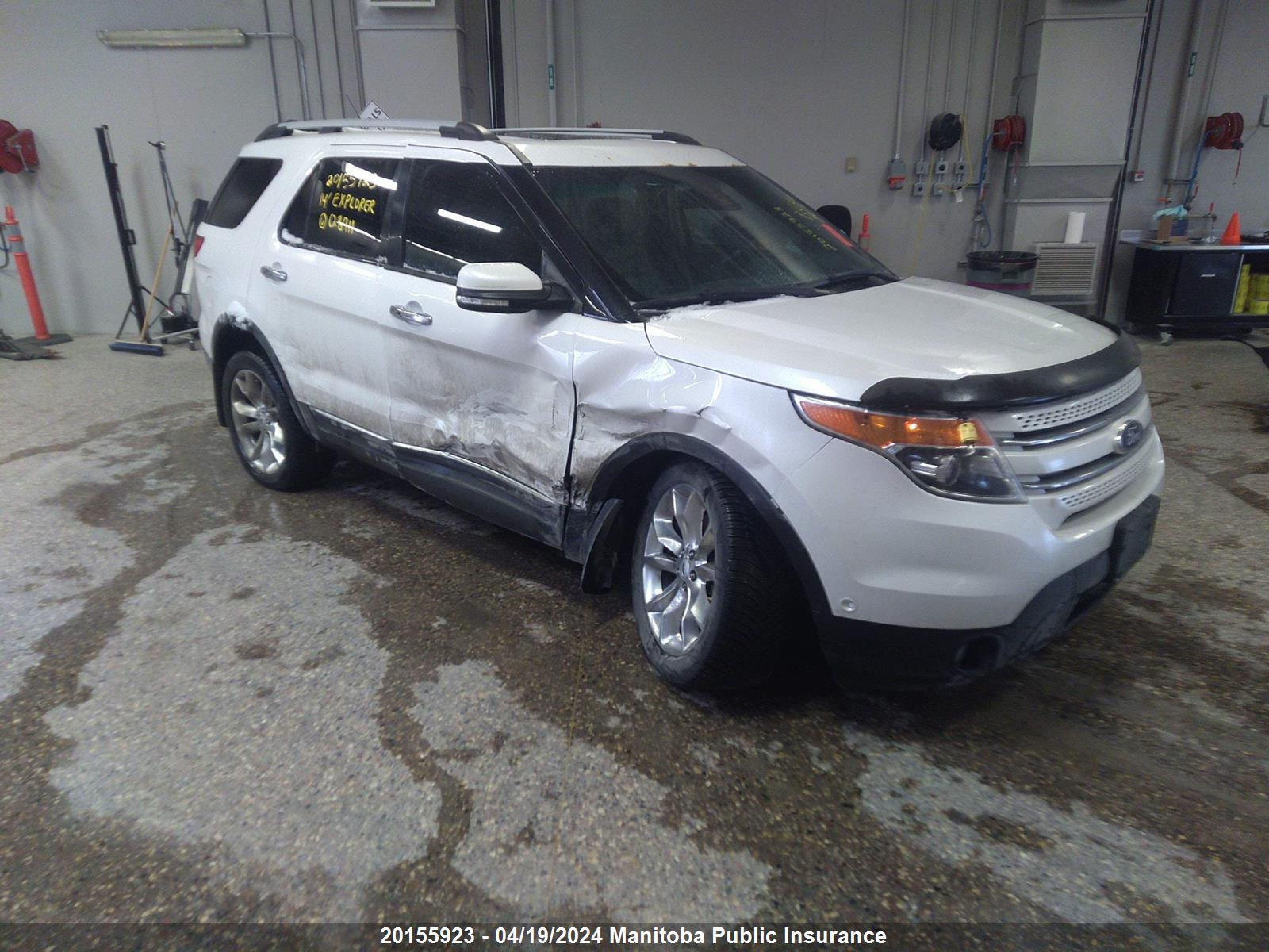 FORD EXPLORER 2014 1fm5k8f89egc28911