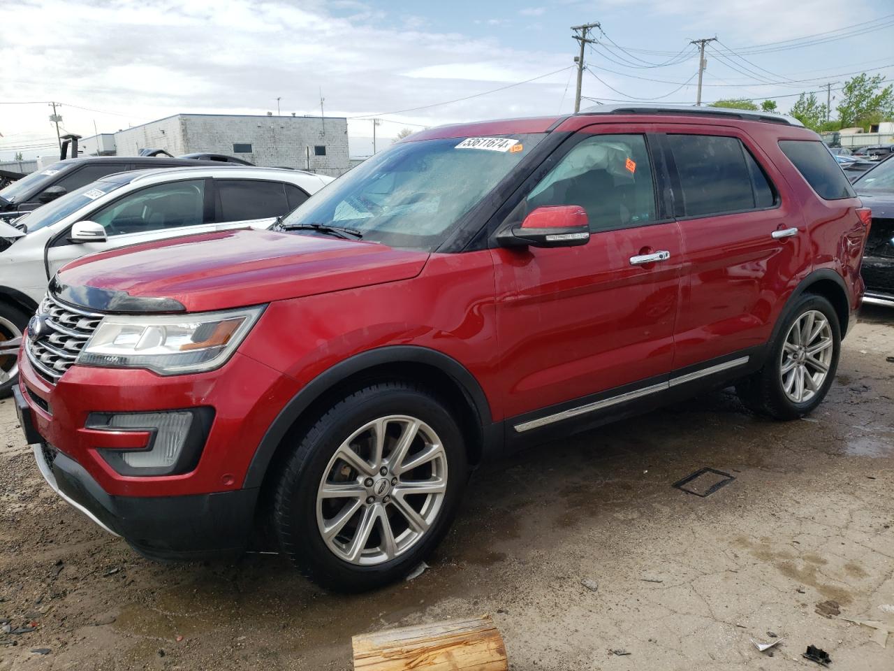 FORD EXPLORER 2016 1fm5k8f89ggb08156